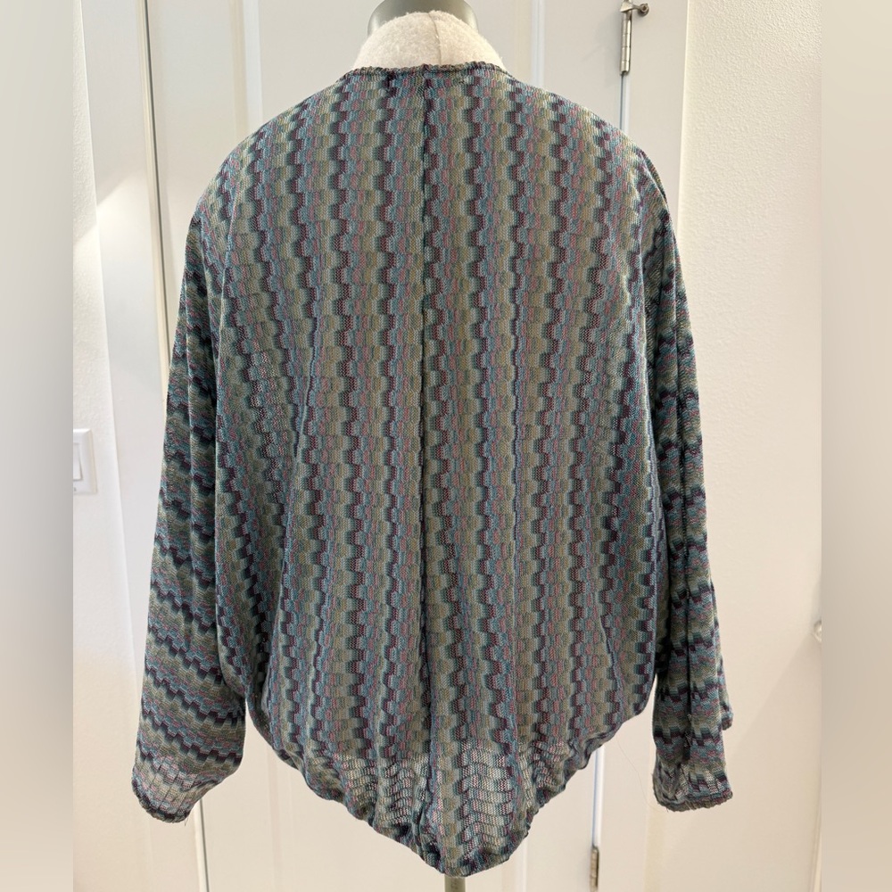 Sanctuary Brand Multicolor Light Weight Sweater with Dolman Sleeves - Picture 4 of 9